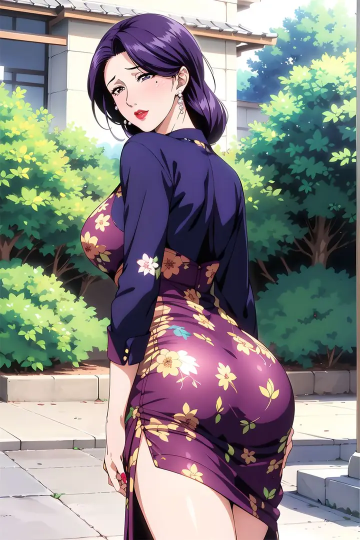 漫画《[AI绘画]美人母亲集成肉嫁高柳家》第04话第86张图