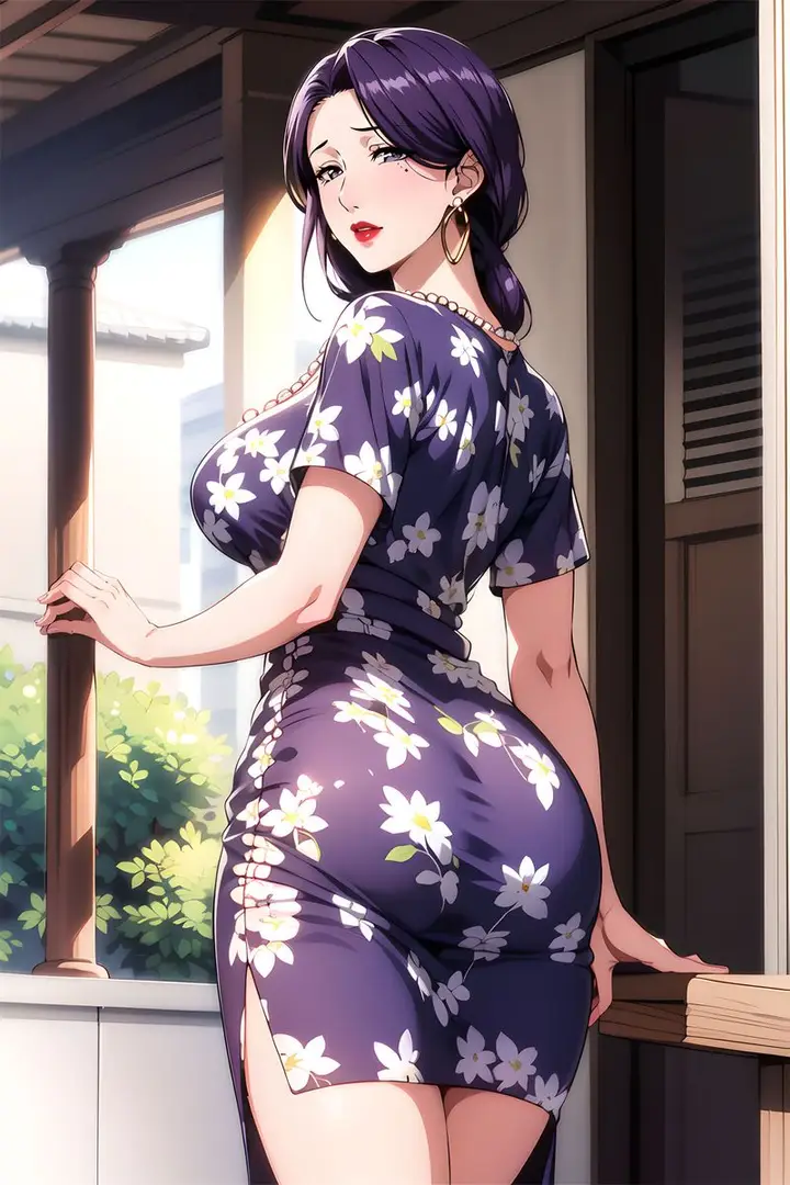 漫画《[AI绘画]美人母亲集成肉嫁高柳家》第04话第89张图