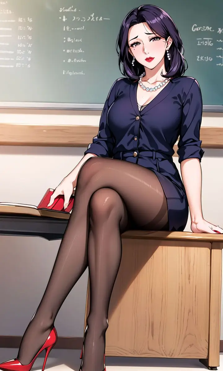 漫画《[AI绘画]美人母亲集成肉嫁高柳家》第04话第9张图