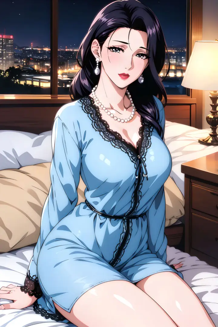 漫画《[AI绘画]美人母亲集成肉嫁高柳家》第04话第92张图