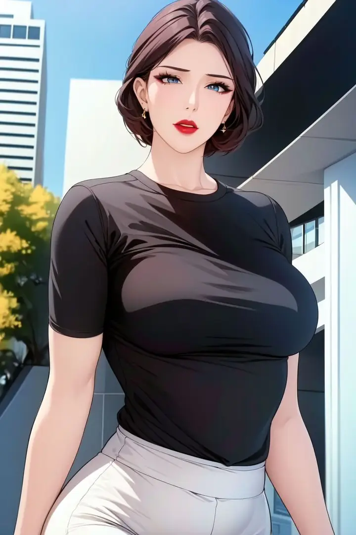 漫画《[AI绘画]美人母亲集成肉嫁高柳家》第09话第36张图