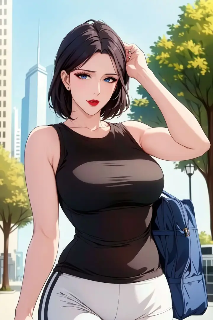 漫画《[AI绘画]美人母亲集成肉嫁高柳家》第09话第44张图