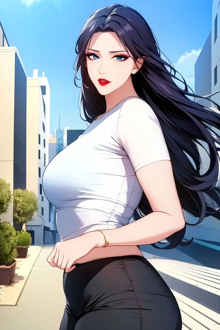 漫画《[AI绘画]美人母亲集成肉嫁高柳家》第09话第47张图