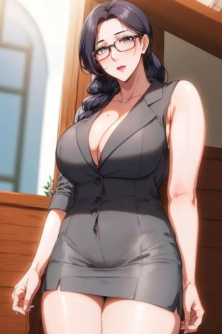 漫画《[AI绘画]美人母亲集成肉嫁高柳家》第03话第5张图