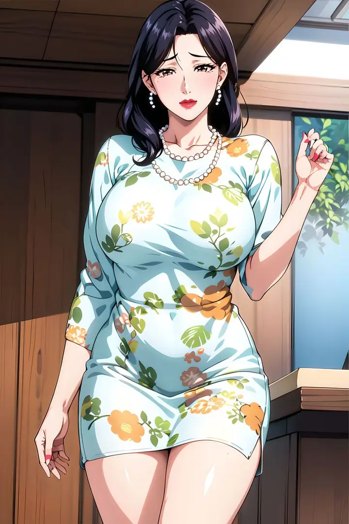 漫画《[AI绘画]美人母亲集成肉嫁高柳家》第03话第52张图