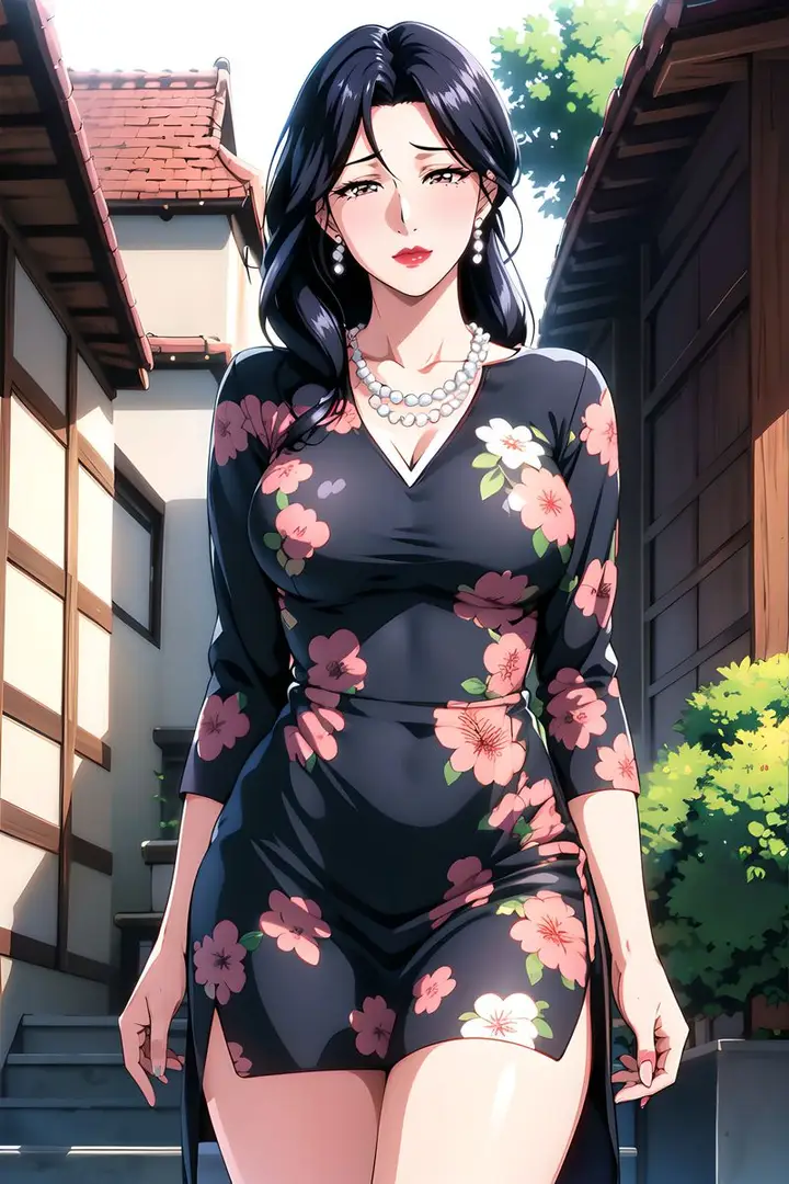 漫画《[AI绘画]美人母亲集成肉嫁高柳家》第03话第59张图