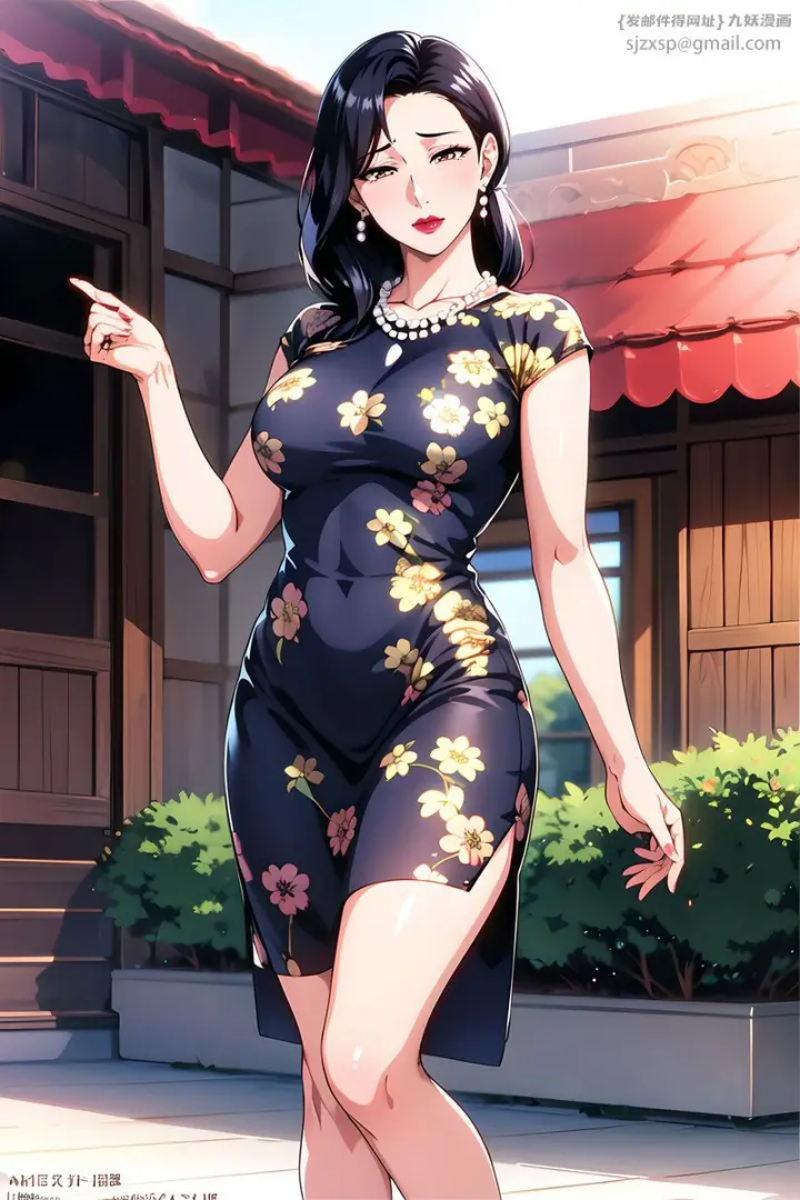 漫画《[AI绘画]美人母亲集成肉嫁高柳家》第03话第61张图
