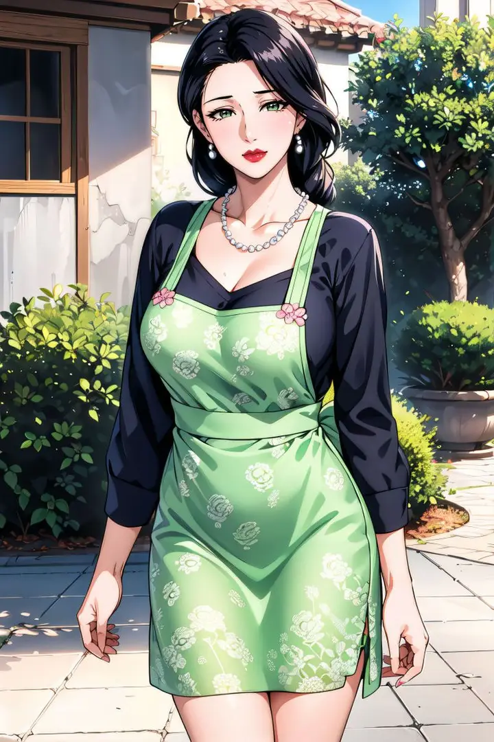 漫画《[AI绘画]美人母亲集成肉嫁高柳家》第03话第64张图