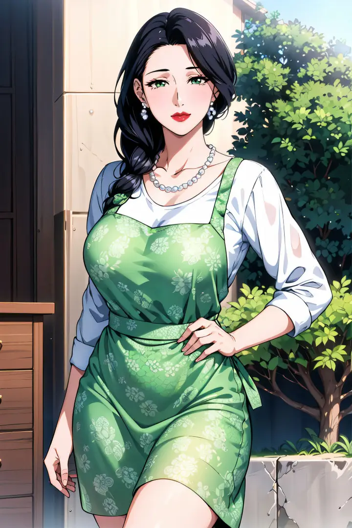 漫画《[AI绘画]美人母亲集成肉嫁高柳家》第03话第67张图