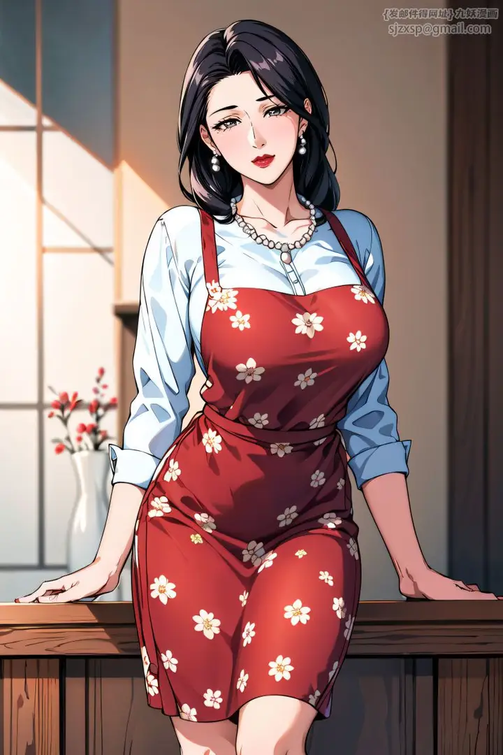 漫画《[AI绘画]美人母亲集成肉嫁高柳家》第03话第68张图