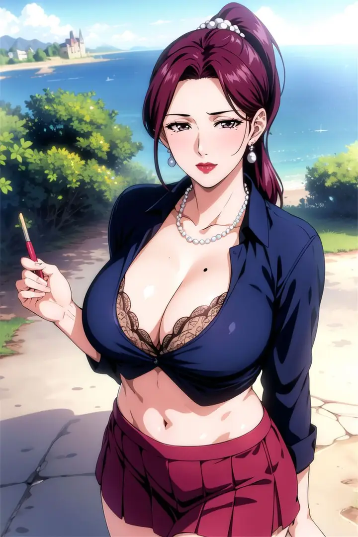 漫画《[AI绘画]美人母亲集成肉嫁高柳家》第05话第20张图
