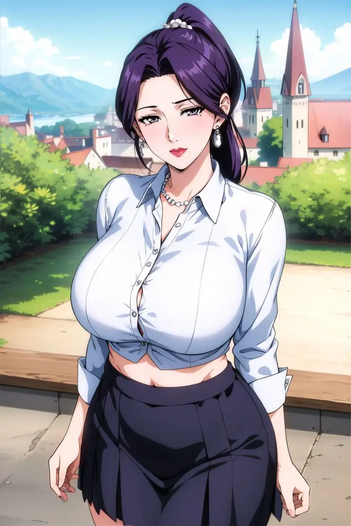 漫画《[AI绘画]美人母亲集成肉嫁高柳家》第05话第7张图
