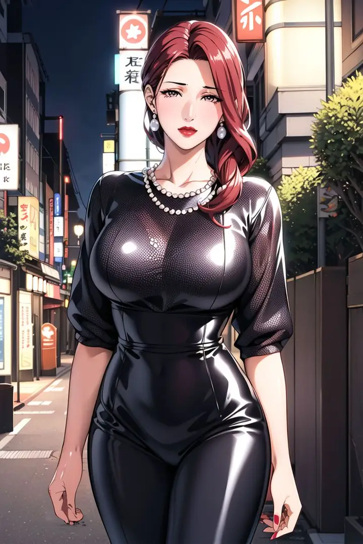 漫画《[AI绘画]美人母亲集成肉嫁高柳家》第05话第94张图
