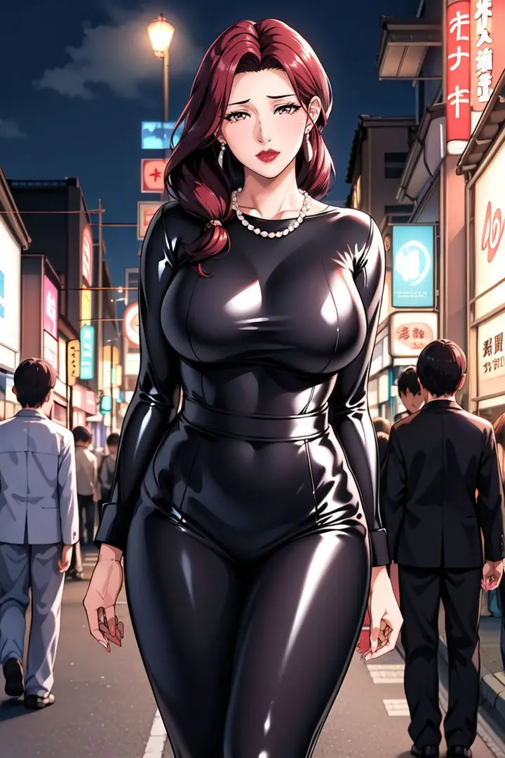漫画《[AI绘画]美人母亲集成肉嫁高柳家》第05话第95张图