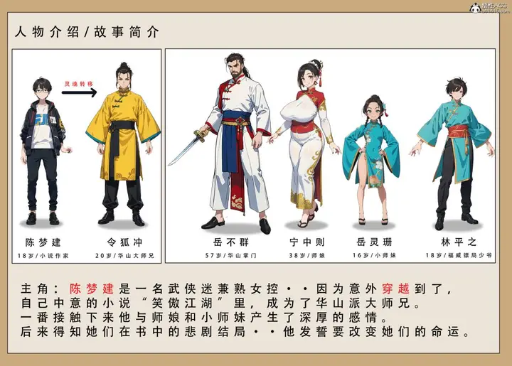 漫画《[3D]魂穿笑傲(笑傲江湖)》第1话第2张图