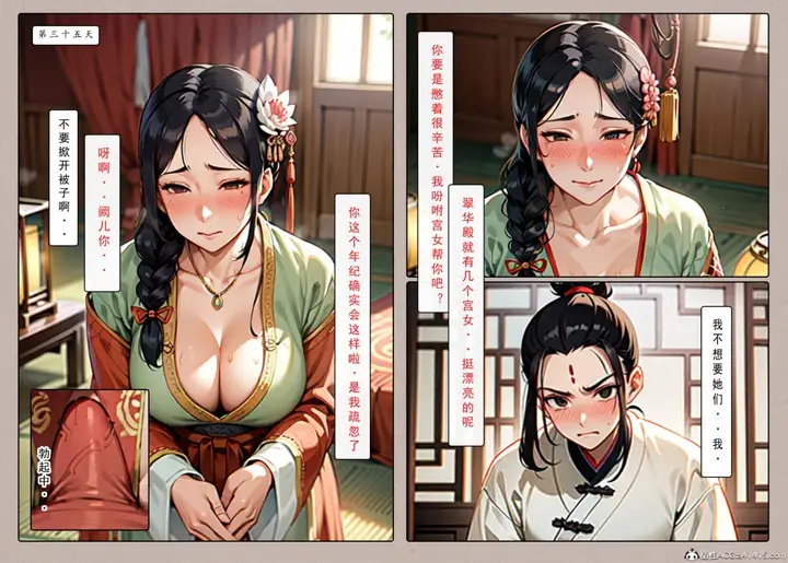 漫画《[AI漫画]册母为后》01第22张图