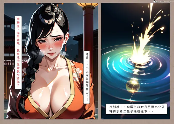 漫画《[AI漫画]册母为后》01第5张图
