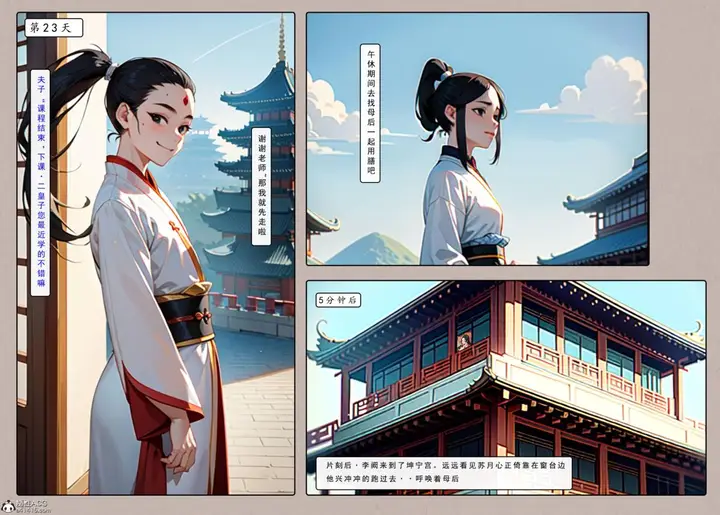 漫画《[AI漫画]册母为后》01第60张图