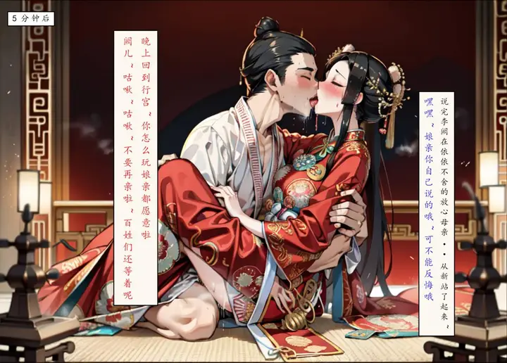 漫画《[AI漫画]册母为后》06最终章第115张图