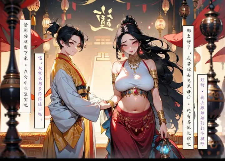漫画《[AI漫画]册母为后》06最终章第150张图