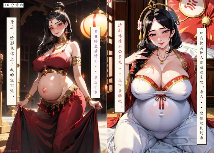 漫画《[AI漫画]册母为后》06最终章第151张图
