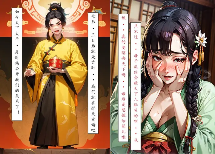 漫画《[AI漫画]册母为后》06最终章第92张图