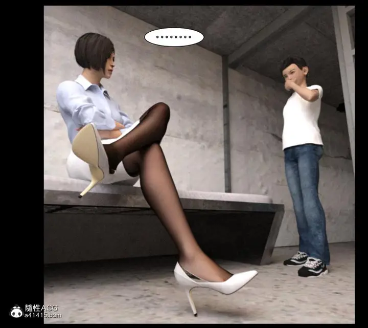 漫画《[3D]绑架王阿姨+表姐往事[黑丝]》绑架王阿姨_3第21张图
