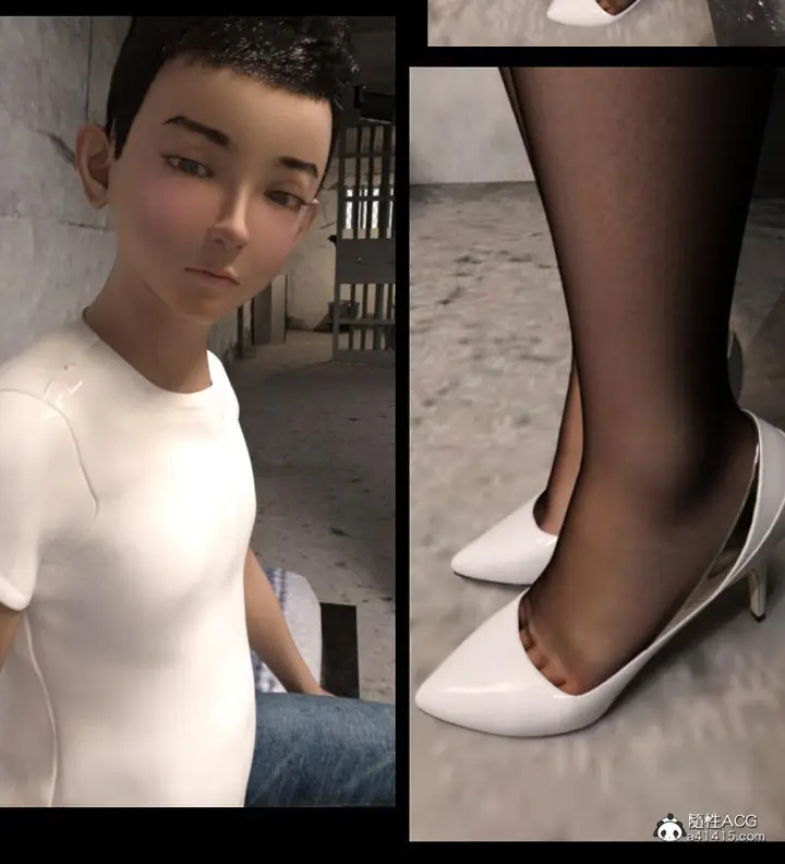漫画《[3D]绑架王阿姨+表姐往事[黑丝]》绑架王阿姨_3第74张图