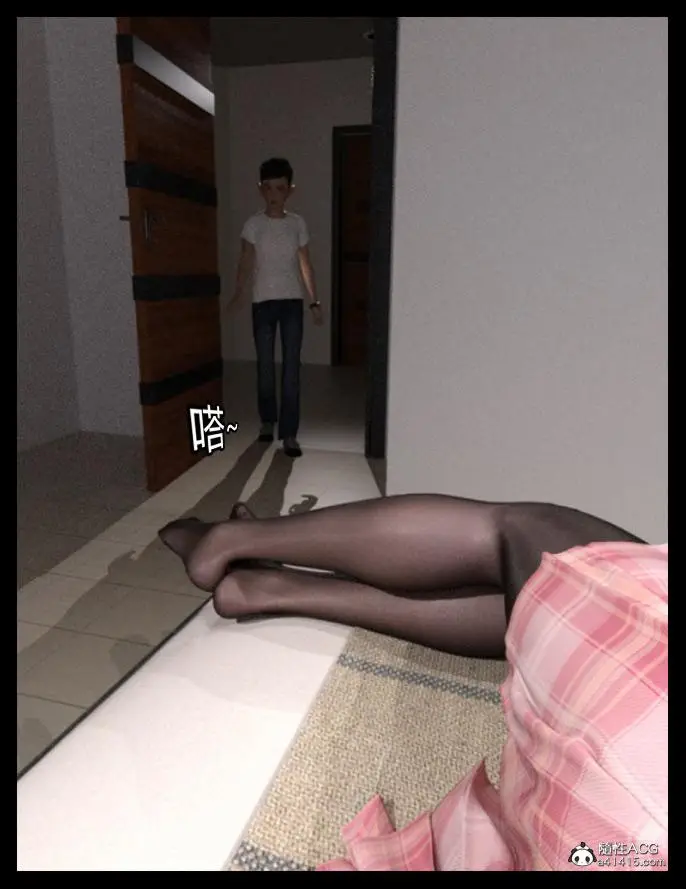 漫画《[3D]绑架王阿姨+表姐往事[黑丝]》表姐往事_1第79张图