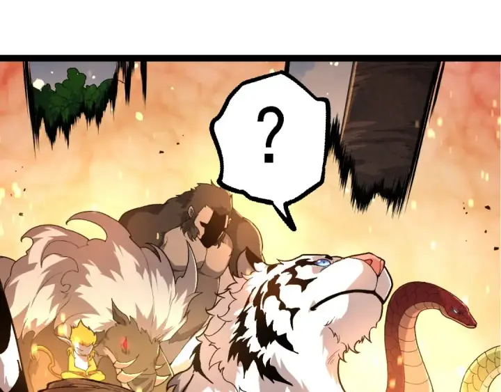 漫画《从大树开始的进化》第207话 帝鳄VS黑蛟第55张图