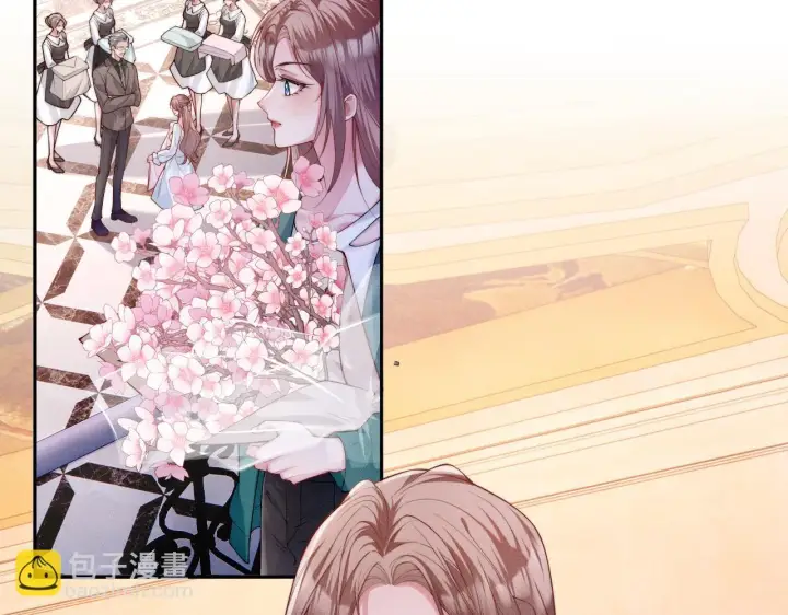 漫画《豪门大小姐她撕了白月光剧本》第6话 是谁送颜汐的花？第81张图