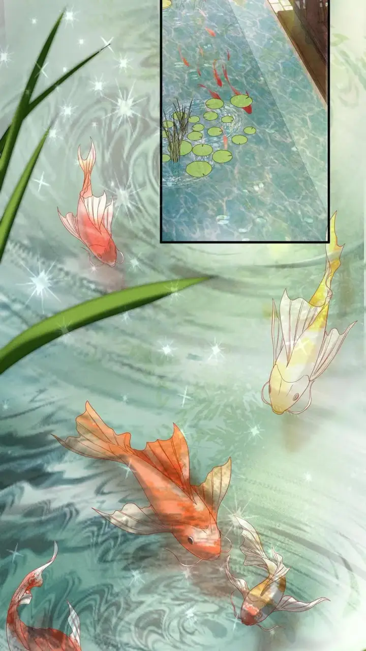漫画《娇娇贵妃手段高，皇帝不经撩》第213话 当年看鱼还被罚跪呢第18张图