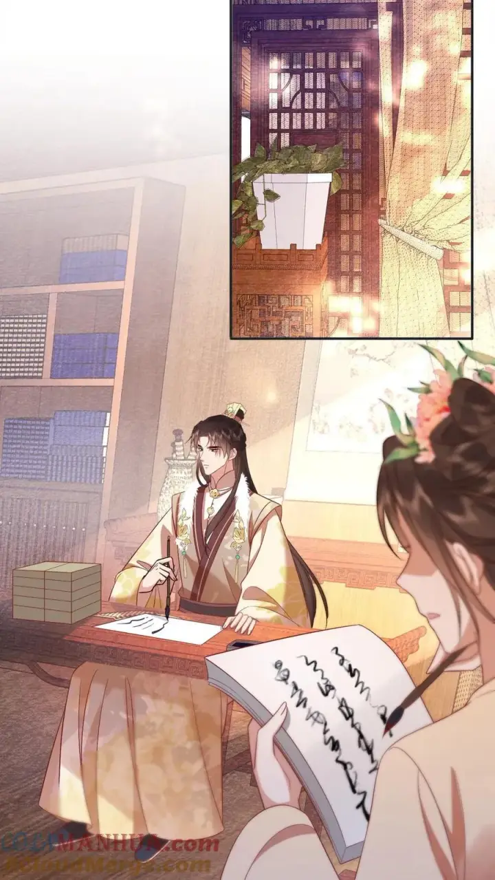 漫画《娇娇贵妃手段高，皇帝不经撩》第215话 亲自抱上榻第7张图