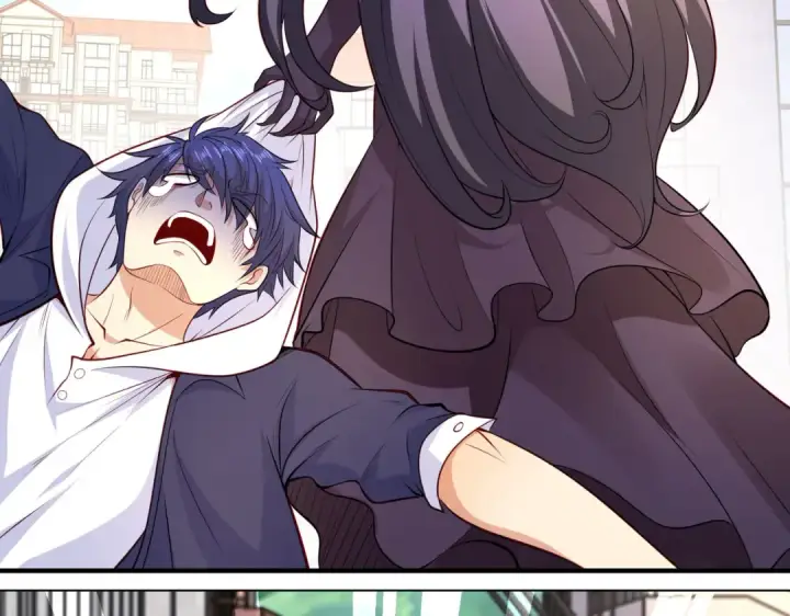 漫画《开局强吻裂口女》第19话 反派恶女喂我吃药第84张图