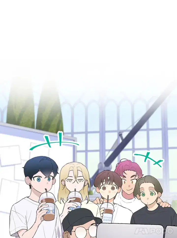 漫画《靠手艺红出圈的糊团爱豆》28.拍摄现场第52张图