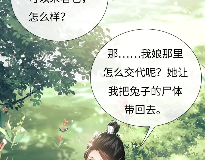 漫画《满级绿茶穿成小可怜》第9话 可爱的兔兔我们要保护它第43张图