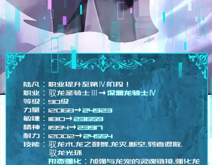 漫画《全民转职：驭龙师是最弱职业？》第249话 深渊龙骑士Ⅳ第70张图