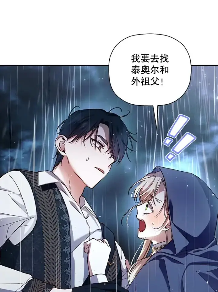 漫画《如何隐藏皇帝的孩子》38.雨中相遇第66张图