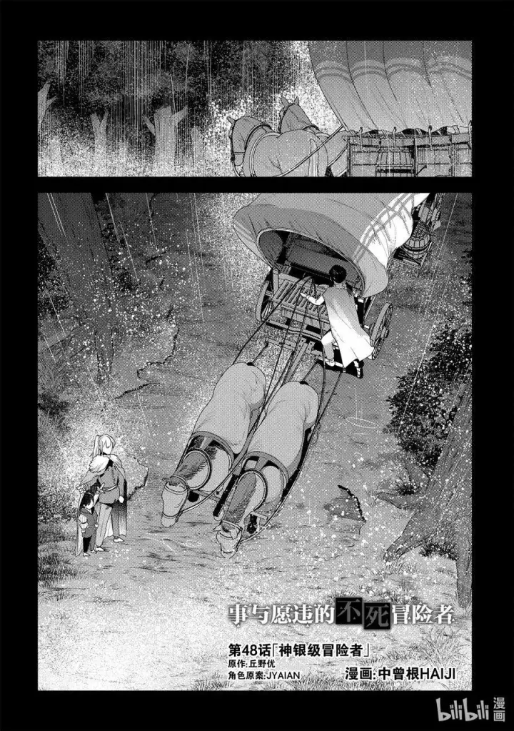 漫画《事与愿违的不死冒险者》48 神银级冒险者第2张图