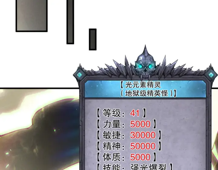 漫画《死灵法师！我即是天灾》第150话 光元素副本第50张图
