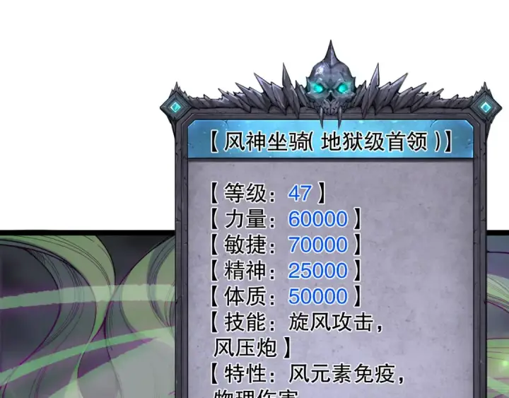 漫画《死灵法师！我即是天灾》第167话 风元素副本第115张图