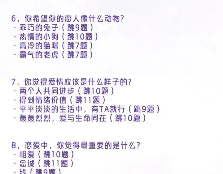 漫画《偷偷藏不住》第8期  【互动】测测你的恋爱观像谁第4张图