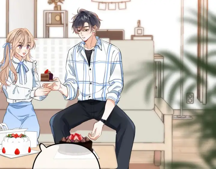 漫画《偷偷藏不住》33 我能追你了吗第82张图
