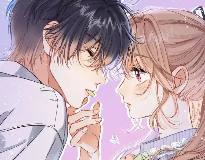 漫画《偷偷藏不住》第40期 情侣版壁纸送上！第12张图
