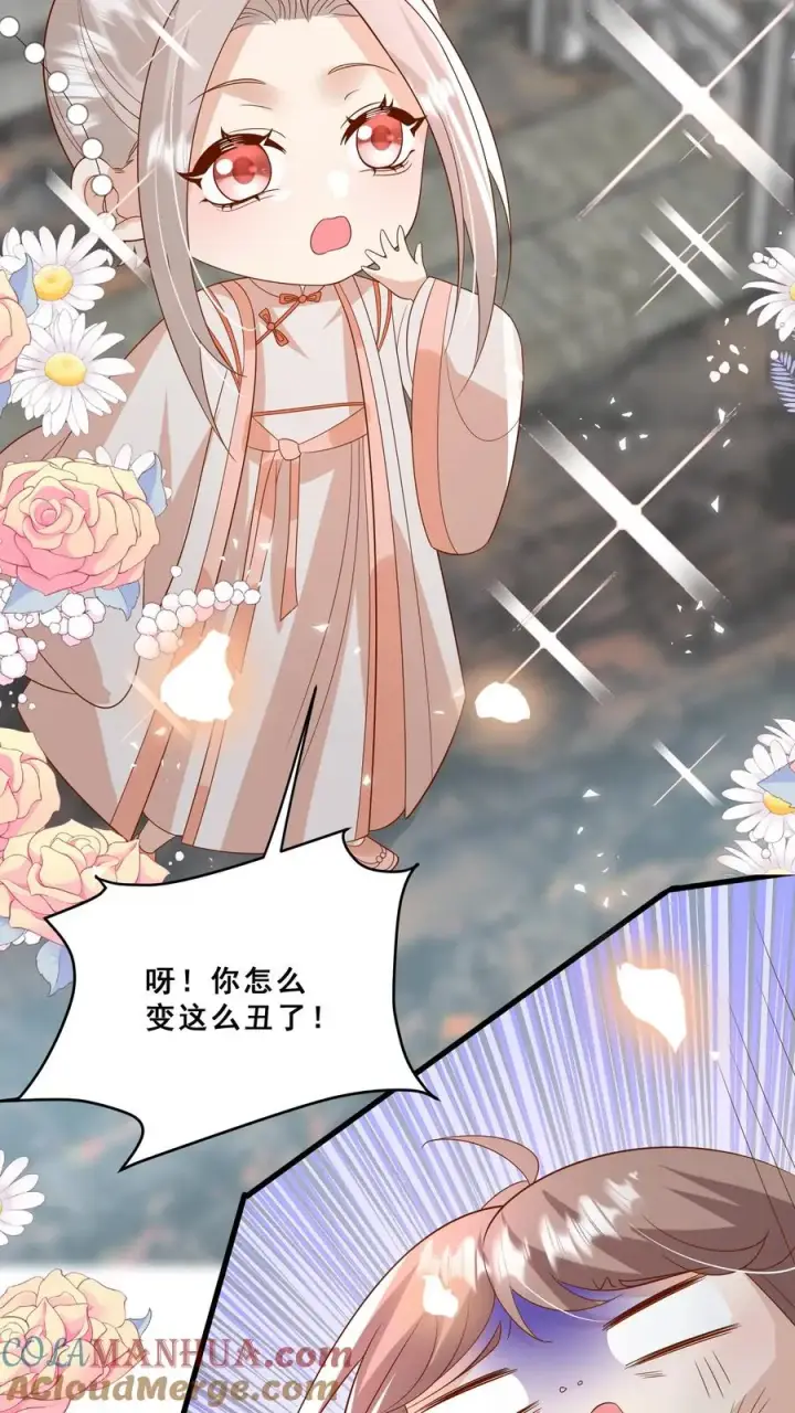漫画《团宠萌宝：四岁小师傅下山了》第131话 你怎么变丑了第27张图