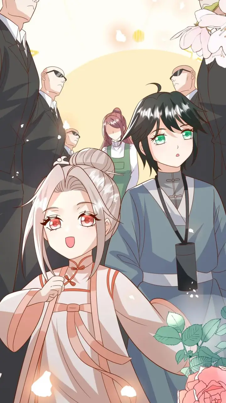 漫画《团宠萌宝：四岁小师傅下山了》第141话 抢风头蒙你脸第18张图