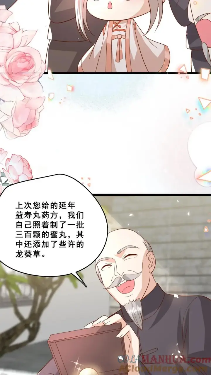 漫画《团宠萌宝：四岁小师傅下山了》第141话 抢风头蒙你脸第7张图