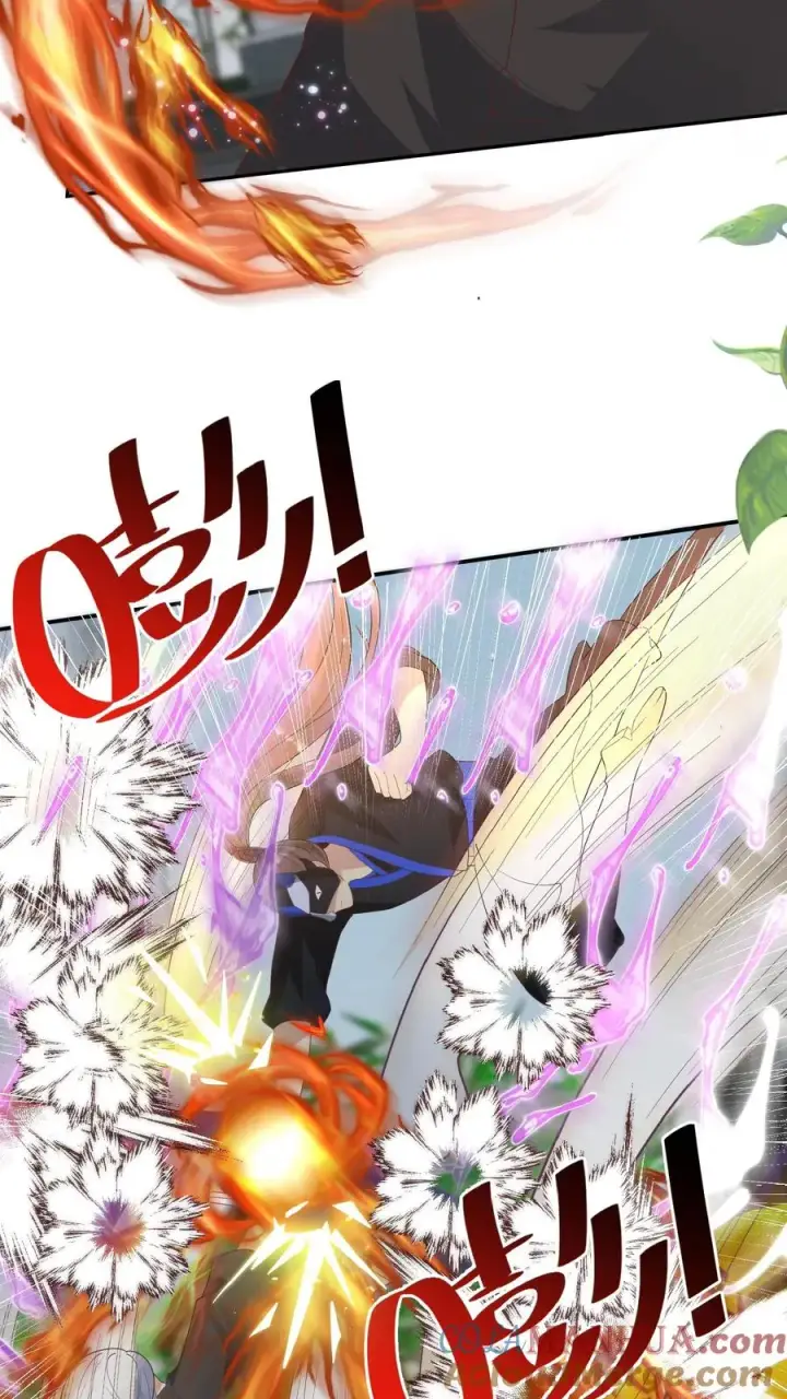 漫画《团宠萌宝：四岁小师傅下山了》第158话 打架还能吃个鸡第19张图