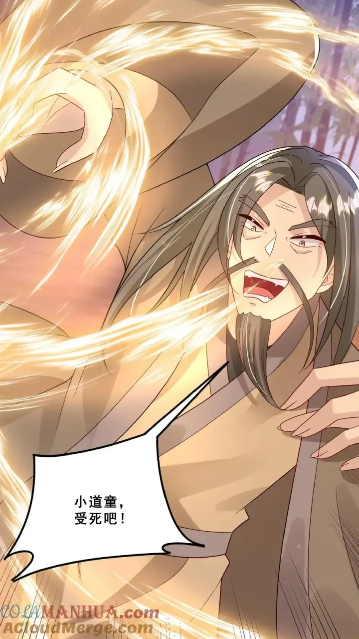 漫画《团宠萌宝：四岁小师傅下山了》第158话 打架还能吃个鸡第25张图