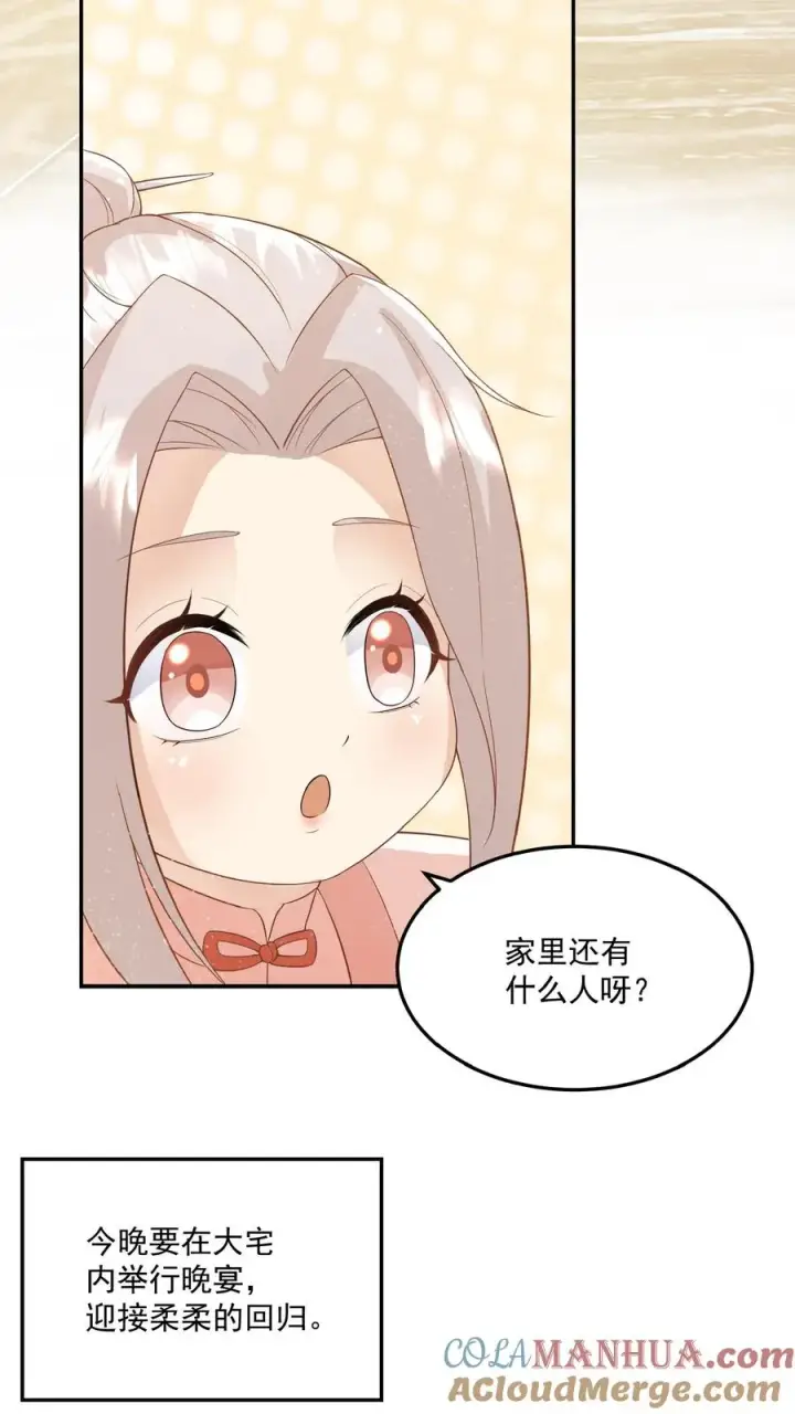 漫画《团宠萌宝：四岁小师傅下山了》第20话 举行回归晚宴第19张图